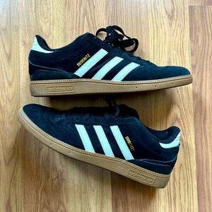 Adidas Busenitz Shoes
Black/White/Gold Metallic